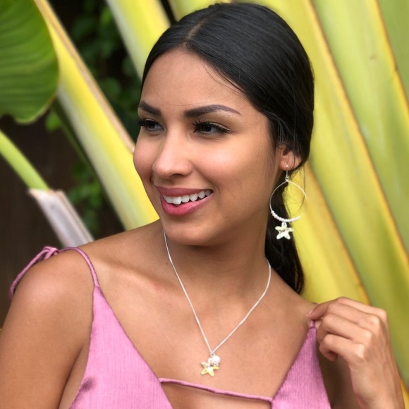 Freshwater Pearl&Swarovski Necklace & Earring SET - Picture 3 of 8